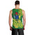 Cook Island Men Tank Top Polynesian Floral Tribal LT9 - Polynesian Pride