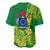 (Custom Personalised) Cook Island Baseball Jersey Polynesian Floral Tribal LT9 - Polynesian Pride