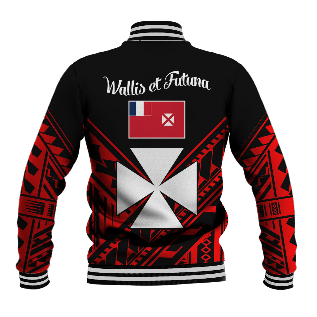 (Custom Personalised) Wallis et Futuna Baseball Jacket Happy Independence Day LT9 - Polynesian Pride