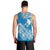 FSM Yap State Men Tank Top Polynesian Floral Tribal LT9 - Polynesian Pride