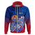 Tahiti Hoodie Polynesian Floral Tribal LT9 - Polynesian Pride