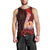 Tahiti Men Tank Top Polynesian Coat Of Arm With Hibiscus LT9 - Polynesian Pride