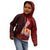 (Custom Personalised) Tahiti Kid Hoodie Polynesian Coat Of Arm With Hibiscus LT9 - Polynesian Pride