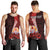 (Custom Personalised) Tahiti Men Tank Top Polynesian Coat Of Arm With Hibiscus LT9 - Polynesian Pride