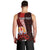 (Custom Personalised) Tahiti Men Tank Top Polynesian Coat Of Arm With Hibiscus LT9 - Polynesian Pride