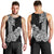 Hawaii Kakau Men Tank Top Polynesian Floral Tribal Black Version LT9 - Polynesian Pride