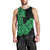 Hawaii Kakau Men Tank Top Polynesian Floral Tribal Green Version LT9 - Polynesian Pride