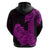 Hawaii Kakau Hoodie Polynesian Floral Tribal Purple Version LT9 - Polynesian Pride