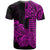 Hawaii Kakau T Shirt Polynesian Floral Tribal Purple Version LT9 - Polynesian Pride