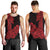 Hawaii Kakau Men Tank Top Polynesian Floral Tribal Red Version LT9 - Polynesian Pride