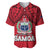 Polynesian Independent State of Samoa Red Baseball Jersey LT9 - Polynesian Pride