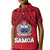 Polynesian Independent State of Samoa Red Kid Polo Shirt LT9 Kid Red - Polynesian Pride