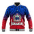 Polynesian Independent State of Samoa Gradient Baseball Jacket LT9 Unisex Gradient - Polynesian Pride