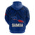 Polynesian Independent State of Samoa Blue Hoodie LT9 - Polynesian Pride