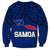 Polynesian Independent State of Samoa Blue Sweatshirt LT9 - Polynesian Pride