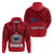 Custom Polynesian Independent State of Samoa Red Hoodie LT9 Pullover Hoodie Red - Polynesian Pride