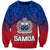 (Custom Personalised) Polynesian Independent State of Samoa Gradient Sweatshirt LT9 Unisex Gradient - Polynesian Pride