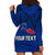 (Custom Personalised) Polynesian Independent State of Samoa Blue Hoodie Dress LT9 - Polynesian Pride