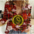 (Custom Personalised) Hawaii State Women Casual Shirt Tropical Flowers Mix Tartan Red Version LT14 Female Red - Polynesian Pride