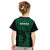 Hawaii Volleyball Kid T Shirt Hawaiian Kakau Green Style LT14 - Polynesian Pride