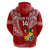 (Custom Text and Number) Tonga Rugby Hoodie Mate Maa Tonga Pacific Tongan Ngatu LT14 - Polynesian Pride