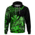 Custom Hawaii Monk Seal Hoodie Polynesian Kakau With Kanaka Green LT14 - Polynesian Pride