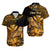 (Custom Personalised) Hawaii Monk Seal Hawaiian Shirt Polynesian Kakau With Kanaka Gold LT14 Gold - Polynesian Pride