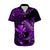 (Custom Personalised) Hawaii Hammerhead Shark Hawaiian Shirt Polynesian Kakau With Kanaka Purple LT14 - Polynesian Pride