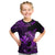 (Custom Personalised) Hawaii Hammerhead Shark Kid T Shirt Polynesian Kakau With Kanaka Purple LT14 - Polynesian Pride