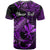 Custom Hawaii Hammerhead Shark T Shirt Polynesian Kakau With Kanaka Purple LT14 - Polynesian Pride