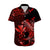 (Custom Personalised) Hawaii Hammerhead Shark Hawaiian Shirt Polynesian Kakau With Kanaka Red LT14 - Polynesian Pride