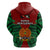 Papua New Guinea Hoodie East New Britain Province Mix Coat of Arms Polynesian Art LT14 - Polynesian Pride