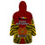 Papua New Guinea Wearable Blanket Hoodie Madang Province Mix Coat Of Arms Polynesian Art LT14 - Polynesian Pride