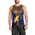 Papua New Guinea Men Tank Top Manus Province Mix Coat Of Arms Polynesian Art LT14 - Polynesian Pride