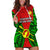 Papua New Guinea Hoodie Dress Southern Highlands Province Mix Coat Of Arms Polynesian Art LT14 - Polynesian Pride