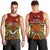 Papua New Guinea Men Tank Top Western Province Mix Coat Of Arms Polynesian Art LT14 - Polynesian Pride