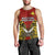 Papua New Guinea Men Tank Top Western Province Mix Coat Of Arms Polynesian Art LT14 - Polynesian Pride