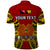 Custom Papua New Guinea Polo Shirt Western Province Mix Coat Of Arms Polynesian Art LT14 - Polynesian Pride