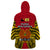 Papua New Guinea Wearable Blanket Hoodie National Capital District Mix Coat Of Arms Polynesian Art LT14 - Polynesian Pride