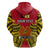 Custom Papua New Guinea Hoodie National Capital District Mix Coat of Arms Polynesian Art LT14 - Polynesian Pride