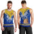 Tokelau Men Tank Top Tokelauan Tatau Plumeria Special Style LT14 - Polynesian Pride