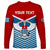 (Custom Personalised) West Papua Long Sleeve Shirt Coat Of Arms And Morning Star Flag LT14 - Polynesian Pride