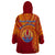 French Polynesia Wearable Blanket Hoodie Happy Internal Autonomy Day LT14 - Polynesian Pride