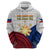 Custom Philippines Independence Day Hoodie Proud To Be Filipino Polynesian Pattern LT14 Zip Hoodie White - Polynesian Pride