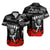 New Zealand ANZAC Rugby Hawaiian Shirt Silver Fern All Black Camouflage Mix Poppy LT14 Black - Polynesian Pride