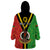 (Custom Personalised) Vanuatu Wearable Blanket Hoodie Kava Bowl Mix Sand Drawing Flag Style LT14 - Polynesian Pride