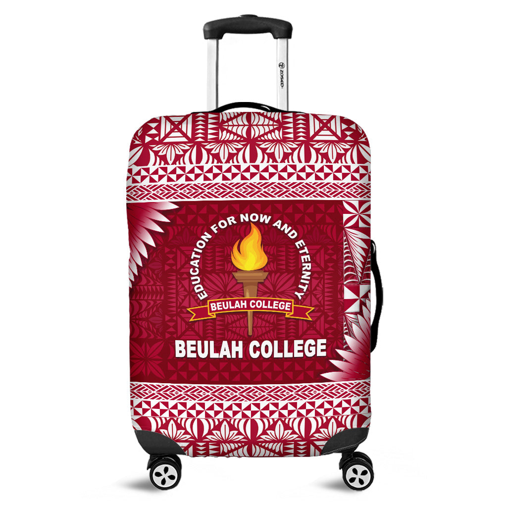 Tonga Beulah College Luggage Covers Simplified Version LT8 Maroon - Polynesian Pride