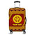 (Custom Personalised) Tonga Ha'apai High School Luggage Covers Simplified Version LT8 Maroon - Polynesian Pride