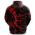 Maori Red Mangopare Hoodie - Polynesian Pride