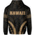 Polynesian Kakau Seal of Hawaii Hoodie Sport Style Version 2.0 Gold - Polynesian Pride